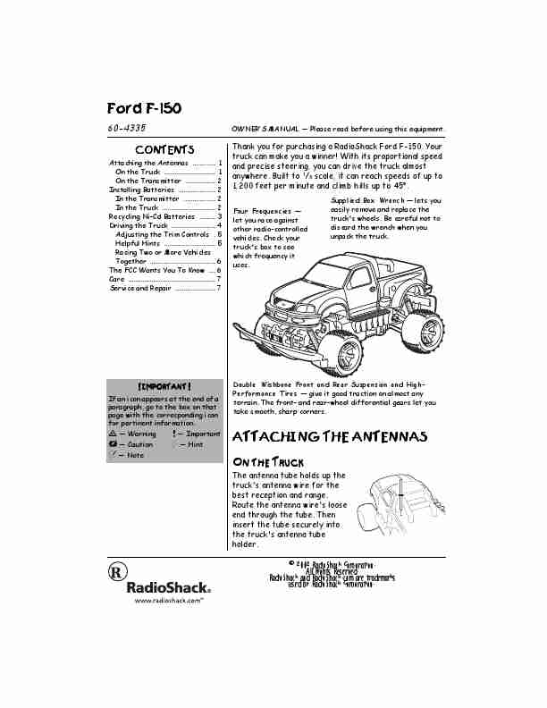 Radio Shack Motorized Toy Car 60-4335-page_pdf